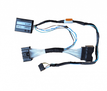 Einparkhilfe 8019 Funk 8 Sensoren Front & Heck 18mm/16mm mit Lautsprecher und CAN-Modul (passend für alle Ford Modelle mit Gateway Modul 24 Pin -Smart Data Link Connector -hinter dem OBD Stecker-)
